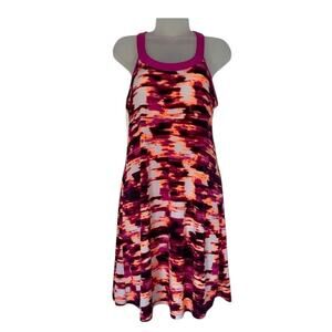 Tek Gear Pink Athletic Dress Stretch Athleisure Sports Casual Tank Size M